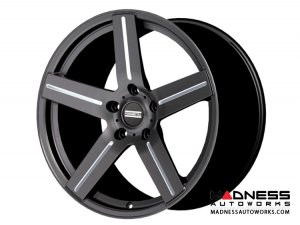 Ford Fusion Custom Wheels by Fondmetal - STC-01 - Gloss Titanium Milled